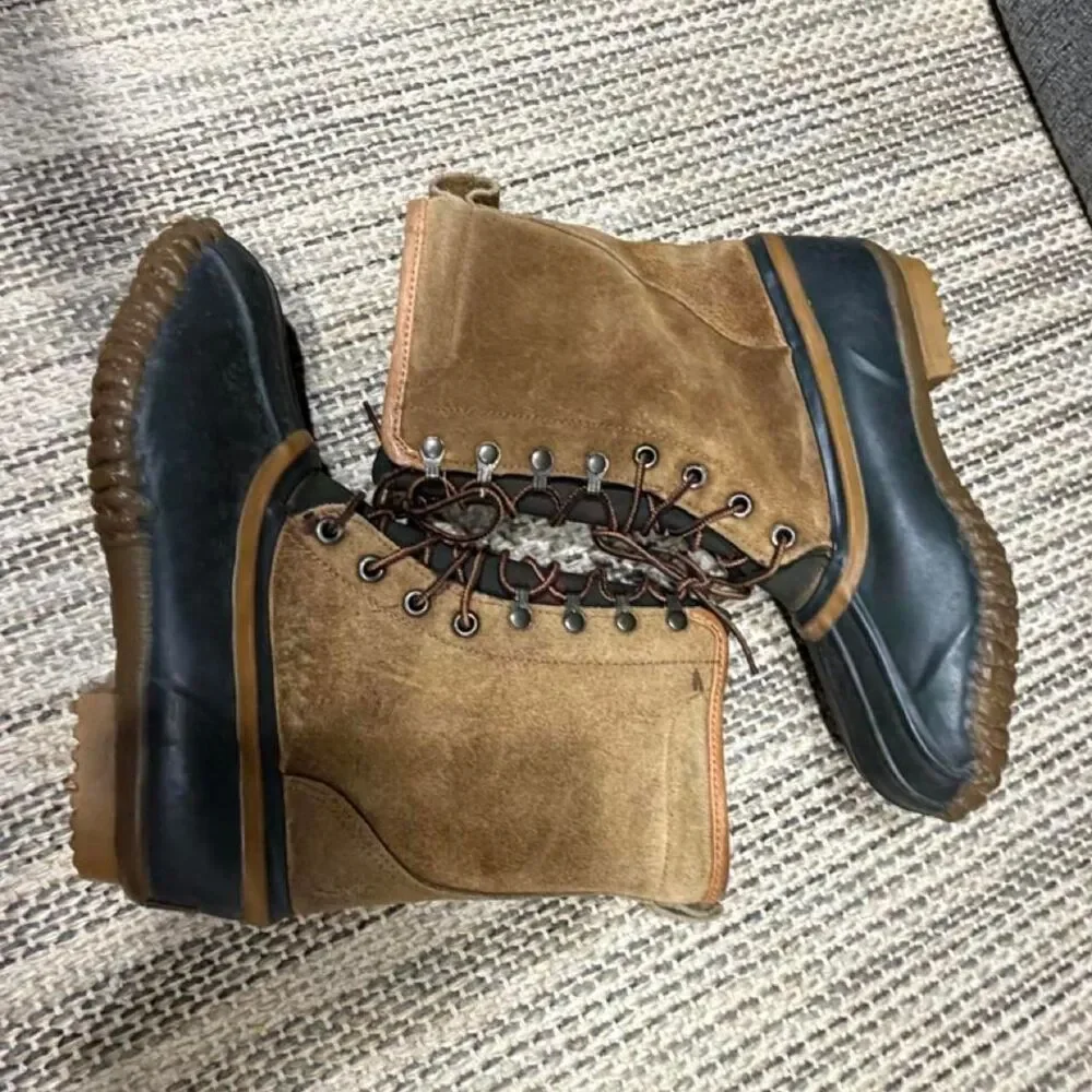 Timberland Men's Brown and Tan Boots